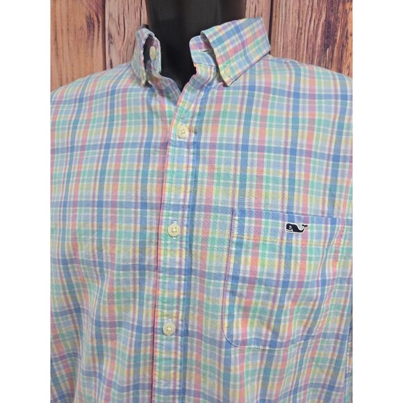 Vineyard Vines Mens Classic Slim Fit Tucker Shirt Small - Picture 3 of 6